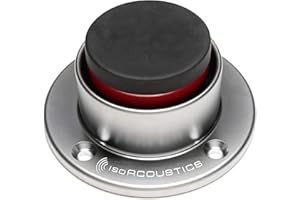 IsoAcoustics Stage 1 Isolation Feet – Vibration Control for Guitar Amps, Bass Cabinets, Stage Monitors