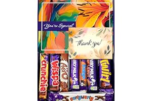 BENERRY Chocolate Gift Box - Letterbox Hamper - For Kids - Him and Her (Thank You - Luxury)