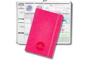 LIFE PLANNER PLAN IT, DO IT! Life Planner Agenda Motivazionale Made in Italy | Agenda 12 Mesi | da Gennaio a Dicembre 2025 | Planner Settimanale e Mensile | Spazi Dedicati a Pensieri e Riflessioni (Fucsia, Piccola)