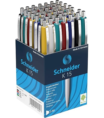 10 Penne A Sfera GIMEI Nere - Scrittura Fluida, Design Elegante Con Clip