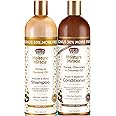 African Pride Moisture Miracle Nourish & Shine Shampoo 470ml and Repair & Replenish Conditioner470ml