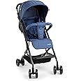 LuvLap Voyager Baby Stroller/Pram with 5 Point Safety Harness,Easy Fold,Extended Canopy,Multi Level Recline,Looking Window,Easy Assembly,6 Month + (Blue)