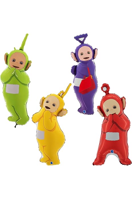 Lot De 4 Bandeaux Teletubbies Pour Femmes/filles - En Peluche, Extensible, Pour Lavage De Visage, Yoga, Fêtes - 8
