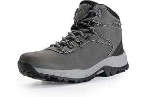 CC-Los Damskie wodoodporne buty trekkingowe, buty robocze, trekkingowe, kempingowe, szlaki, szary, 38 EU