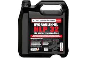‎AUTDER CROSSFER 5 Liter Kanister HLP32 Hydrauliköl für Hydraulikpressen, Holzspalter, Wagenheber, Hydraulikflüssigkeit mit 32er Viskosität