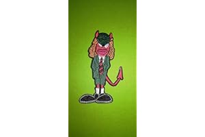 BLUE HAWAI M543 Patch ECUSSON ACDC Angus Young 6 * 10 CM