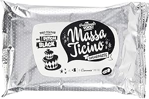 ‎CALLEBAUT Barry Callebaut Massa Ticino Tropic Rollfondant schwarz Flowpack, 1 kg