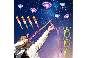 HENGBIRD Set di 12 luci a LED incredibili elicotteri, giocattoli volanti per feste, giocattoli luminosi a LED, per feste di compleanno per bambini, regalo di compleanno per bambini