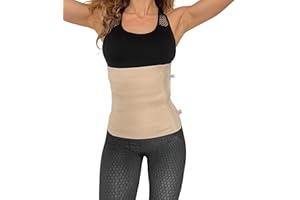 proslim T-active Calentador de riñones de lana de merino y algodón, para hombre y mujer, calentador de espalda