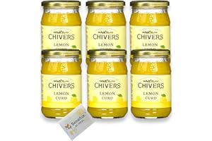 Chivers Lemon Curd Multipack 6x 320g + Benefux. Erfrischungstuch