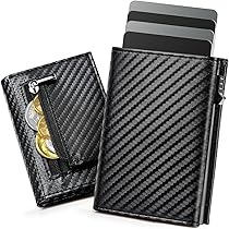 Porta Carte Portafoglio Portafoglio Minimalista Sottile In Metallo - Foto 7