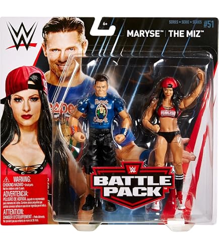 attel WWE Basic Action Figures, Posable 6-in Collectible for Ages 6