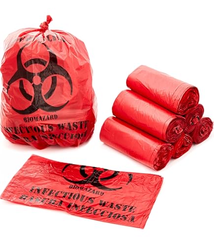 Sacchetti Spazzatura 30 Litri - 100 Pezzi Resistenti - Per Casa E Outdoor - 50x60 Cm - Foto 3