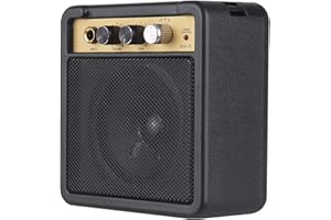 GENERIC KOSINGNA Mini Guitar Amplifier Amp Speaker 5W with 6.35mm Input 14 Inch Headphone Output Supports Tone Adjustment Overdrive