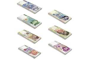 SCRATCH LOVER Scratch Cash Mini Bundle Lire 175 - Banconote Finte 25 x ₤ 1.000, 2.000, 5.000, 10.000, 50.000, 100.000, 500.000 Lire, Fac-Simile Lire, Dimensioni Reali
