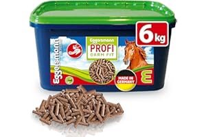 Eggersmann Mein Pferdefutter Profi Darm Fit 6 kg - Rohfaserkonzentrat mit Bierhefe - Pferdefutter zur Unterstützung der Verdauung & Verringerung von Kotwasser - Ergänzungsfuttermittel für Pferde