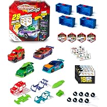 Voitures Miniatures Majorette Tune Mix N Match - Set Chrome, 2 Véhicules Métal + Accessoires