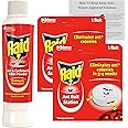 MK RETAIL Ant Killer Bundle With Raid Ant Killer Powder & Raid Ant Bait Station/Ant Traps (2 PACK) with 'How To Keep Ants Away' Card