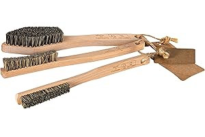 MANTLE CLIMBING EQUIPMENT Mantle - Climbing Brush Wooden Boulder Brush Magic Wood for Smaller Handles and Strips as Set of 1 and 2