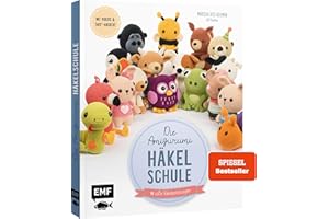 Die Amigurumi-Häkelschule: Häkeln einfach erklärt: alle Grundlagen mit Videos und jede Tier-Figur mit 360-Grad-Ansicht und Schrittbildern