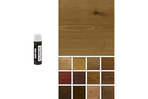 Littlefair's Wood Stain Water-Based - (Light Oak) – Non-Toxic, Eco-Friendly & Quick Drying - Easy-to-Apply, Concentrated Formula for All Wood Types – 15ml Tester Pot
