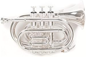Roy Benson PT-101S Trompette de poche Sib Argent
