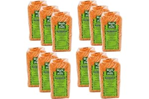 Lot 12x Lentille corail - Grain de Frais - paquet 1kg