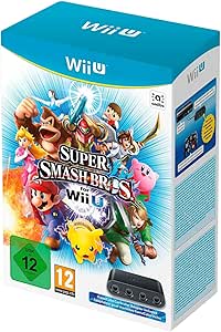 Super Smash Bros Plus GameCube Controller Adapter (Nintendo Wii U)