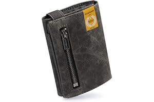 GUGGIARI® Cartera Hombre Cuero de Calidad –Cartera Suave con Monedero, Billetera y Tarjetero - Billeteras para Hombre, Cartera RFID Antirrobo - Carteras para Hombre, Billetera Hombre