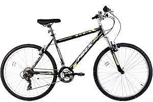 BASIS BIKES Basis MRX Pro Hardtail Mountain Bike, 26" Wheel - Black/Yellow