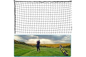 MAYLOVE-US Golf Sports Practice Barrier Net, Golf Ball Hitting Netting, 10 x 10 Ft, Golf High Impact Net, Golf Practice net, Heavey Duty Golf Containment Net, Driving net