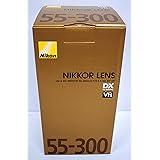 Nikon AF-S DX NIKKOR 55-300mm f/4.5-5.6G VR Lens (Renewed)