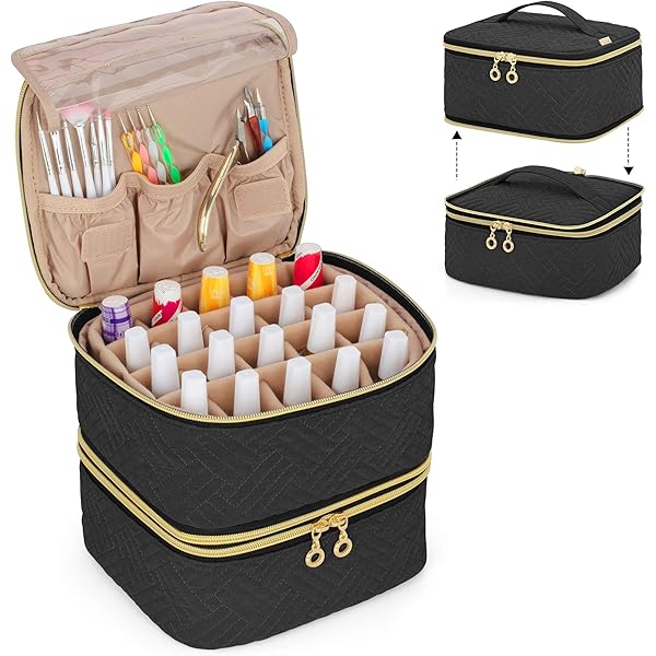 Les Vitrines Cosmétiques Organisateur De Vernis À Ongles Contiennent 30 Bouteilles (15 Ml - 0,5