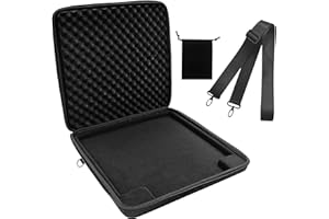 Musiin Protective Case for Audio Workstation Controller, Compatible with Ableton Push 3, with Hangers, Eva-Shell and Fleecefutter for Protection of The Device Before Damage