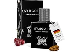 SYXGOTT 10/10 Männerparfum mit Pheromon Öl | Extrait de Parfum für Herren | Parfumprobe inklusive | Oud, Kirsche, intensiv | perfekter Herbst & Winterduft