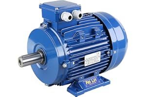 Pro-Lift-Werkzeuge 3-Phasen Drehstrommotor 5,5 kW 380 V Elektromotor 1450 U/min Industriemotor electric motor B3 Drehstrom 5500W 400V/690V