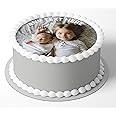 Top cake Toppers Own Image, Photo or Logo Edible Personalised Icing or Wafer Any Size (Icing)