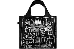 LOQI JB.CR Museum Jean Michel Basquiat Reusable Shopping Bag, Polyester