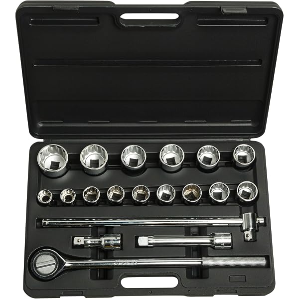 Hex Bit Socket Set Signet 11121 1/4DR 31PC Short Socket & Bit Set 6 ...