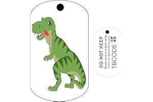 AllCachedUp T Rex Dinosaur (Travel Bug) For Geocaching - Trackable Tag - Unactivated