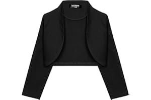 Bolerose Girls 3/4 Sleeve Childrens Kids Bolero