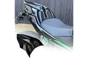 TaTonCycle Couvercle de carénage de siège solo pour passager arrière de moto compatible avec K-awasaki Ninja650 Z650 Ninja 650 Ninja-650 Z 650 2017 18 19 2020 2021 2022 2023 (Noir)