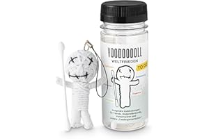 SCHERZBOUTIQUE Voodoo Lalka w puszce Świat Pokój Świat Zabawna Mini Lalka Voodoo to Go Pokój | Wyimaginowane pieszczoty dla wszystkich, którzy pilnie tego potrzebują