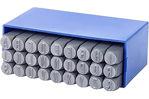 GRAVUREM-SR Juego de punzones letras A-Z,& / 2mm