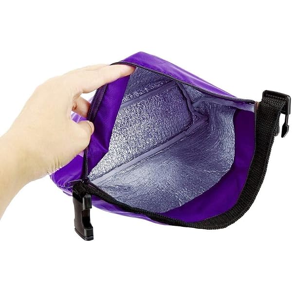 Pack 2 Bolsas Térmicas Con Cierre - Impermeables, Ligera, Colores Azul Claro Y Rosa (27.5x26x8.3 Cm) Para Comida