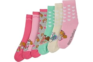 ONOMATO! Socken Kinder Mädchen | Premium Kindersocken aus Baumwolle | 6 Paar | Lustige Socken für Sandalen Mädchen | Modische Geschenke für Mädchen