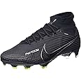 Nike Men's Zoom Mercurial Superfly 9 Elite FG Football Shoes, Black Dk Smoke Grey Summit White Volt, 40 EU