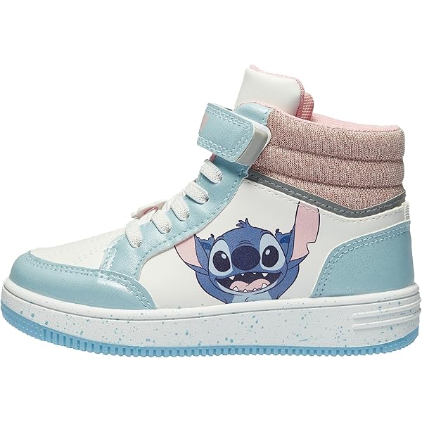 CERDÁ Life'S Little Moments | Deportiva Stitch Niños con Luces LED Interactivas Stitch Suela PVC - Deportiva Luces Stitch Ajuste Cómodo y Resistente