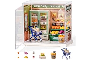 Rolife Super Creator Kit de Maison Miniature DIY, Maison de Poupée pour à Noël ou pour Leur Anniversaire,Décoration de Kits de Modèles à Monter pour Adultes (Nature Energy Fruits)