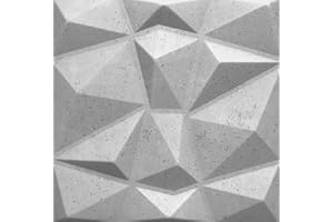 Eurodeco Pannelli da parete 3D decori rivestimento pareti pannelli per soffitti piastre pannelli decorazione da parete decalcomanie da parete MATERIALE IN POLISTIROLO STYROPOR-LIKE 3D 3mm di spessore